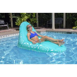 Poolmaster Imperial Lounge Deluxe Flotador de piscina y muebles de patio