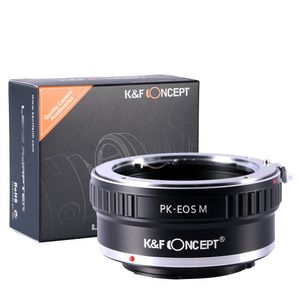 K & F Concept PK-EOSM Monte Adaper de lente para montura Pentax K PK a Canon EOS M EF-M cámara