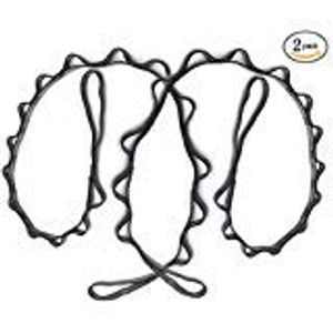 kikigoal 2pcs Seguridad Daisy Cadenas cuerda de escalada Correa Correa Nylon Ajustable. Yoga, Pilates y estiramientos correas