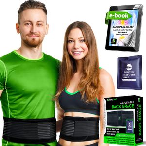 Faja lumbar para hombre y mujer, soporte lumbar para dolor de espalda baja, silla de oficina o coche, cinturón de espalda unisex para levantamiento, d