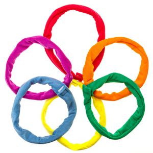 Bandas de masticar collares 6-Pack Rizo Super absorbente alternativa a masticación Camisas y prendas de vestir
