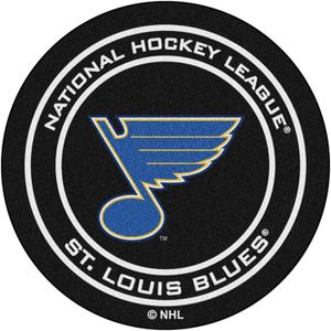 Fanmats NHL St Louis Blues alfombra de nailon, Alfombrilla Puck , Color del equipo