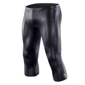 Triatlón Traje de neopreno pantalones – Synergy epicspeed de los hombres pantalones de neopreno para natación en aguas abiertas, negro, L