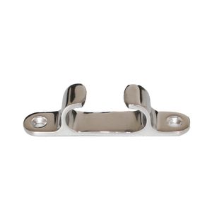 x-haibei Marino Straight arco Chock inglete Line Chock Acero Inoxidable para Barco 4" longitud