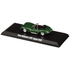 Greenlight 1:43 Hollywood - Colección Steve McQueen (1930-80) - 1957 Jaguar XKSS con figura de Steve McQueen