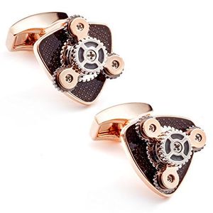 Tateossian mecánico Gear Trio Gemelos