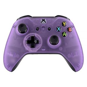 Extremadamente brumoso claro cubierta de la placa frontal suave toque carcasa de carcasa frontal cómodo kit de reemplazo de agarre suave para xbox one
