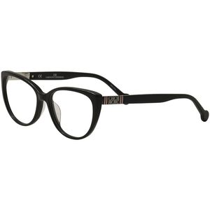 Ch Carolina Herrera anteojos vhe710 vhe/710 700y Marco óptico negro 53 MM