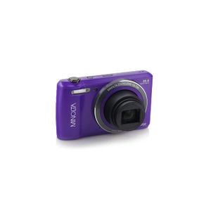 Minolta mn12z OIS Zoom 12 X WiFi – Cámara digital (Morado)