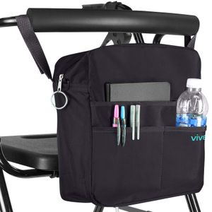 Bolsa de transporte Vive para andador, universal, para accesorios de sillas de ruedas, andadores, andadores con ruedas y sillas de transporte, que sir