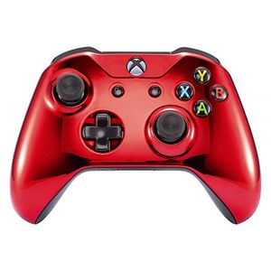 Carátula de cáscara de carcasa frontal cromada extrema para microsoft xbox one s y xbox one x controller