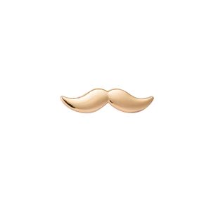 Knighthood hombre oro bigote alfiler de corbata/pin de solapa oro