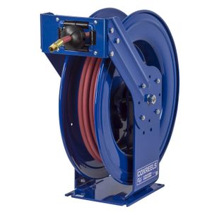 Coxreels - Carrete de manguera de aire, de máxima potencia, para camión, 300 PSI, modelo N° TSH-N-375, 3/8 pulgadas ID de manguera, 75 pies de longitu