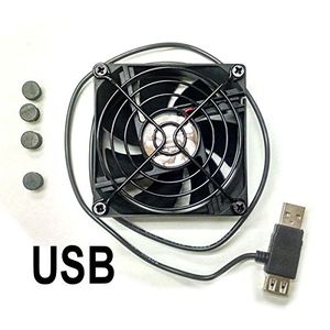 Coolerguys individual 80 mm. USB ventilador de refrigeración