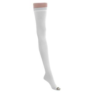 Medline mds160884 EMS última intervensión de látex muslo longitud Calzas calcetín, XL Regular, blanco (Pack de 6)