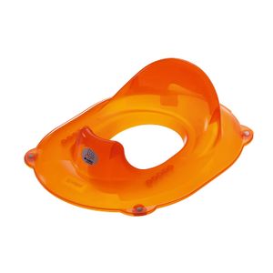 Rotho bebé Diseño Topline translúcido – Asiento para inodoro, color naranja