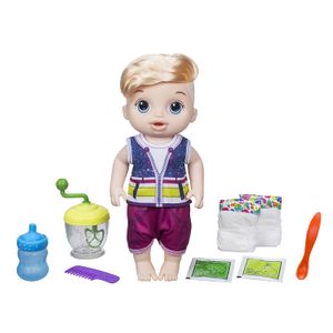 Bebé Alive Sweet Spoonfuls Blonde Baby Doll Boy