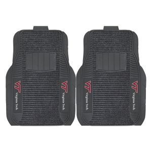 Fanmats NCAA Virginia Tech Hokies Nylon Face Deluxe Car Mat