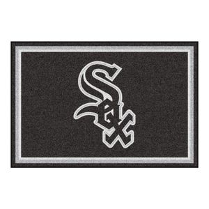 Fanmats MLB Chicago White Sox Nylon Face 5 x 8 Plush Alfombra