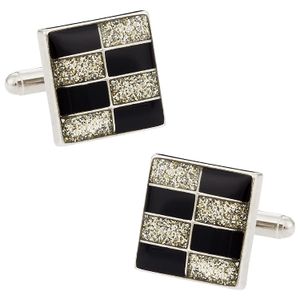 Muro de ladrillo Diamond Dust Gemelos de Cuff-Daddy