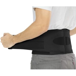 Faja para espalda de Vive - faja de apoyo para zona lumbar para el dolor crónico, ciática, espasmos, dolor del nervio y hernia discal. Faja de apoyo l