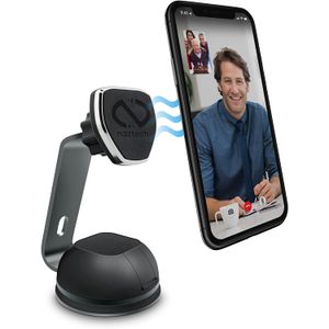 Naztech MagBuddy - Soporte magnético para teléfono móvil Fácil acceso a aplicaciones, mensajes, correos electrónicos, fotos y vídeos. Uso en el lugar
