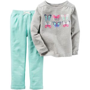 Carter's Baby Girls' 2 Pc Playwear Sets 239g241