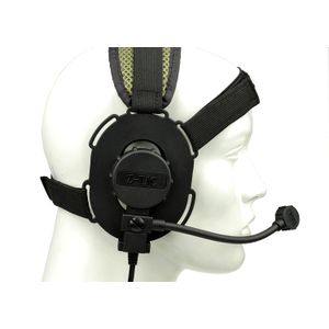 Bowman Evo III auriculares militares con TCI Tactical PTT Z029, auriculares tácticos, auriculares anti-ruido, auriculares al aire libre, walkie talkie