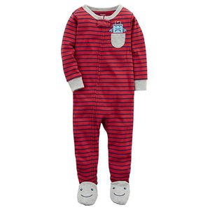 Carter 's – ajuste cómodo algodón PJs, 12 meses, rojo  (Red Multi)