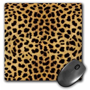 Leopard Print Negro Spots Plaza Mouse Pad Printing Pads, Multicolor