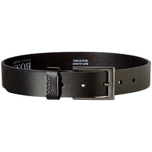 Hugo Boss Boys Essential Cinturón, Negro
