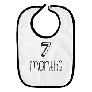 7 meses de edad Infant bebé babero