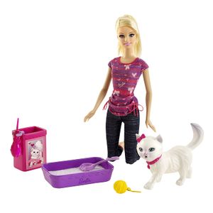 Barbie Potty Training blissa Barbie Fashion Muñeca y Pet Playset