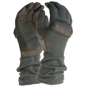 HWI Gear Long Gauntlet duro nudillos Guantes, X-Small, follaje verde