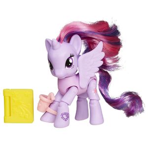 my little pony amistad es Magia princesa Twilight Sparkle lectura Cafe figura