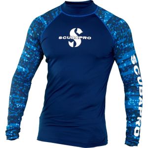 SCUBAPRO de los hombres UPF 50 de manga corta Rash Guard