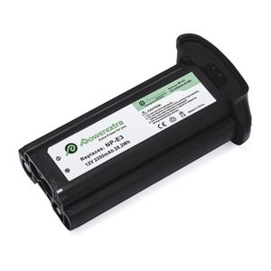 Powerextra 12 V 2350 mAh paquete de Canon NP-E3 Ni-MH batería de repuesto para Canon EOS-1D EOS-1D Mark II EOS-1D Mark II N EOS-1DS cámara