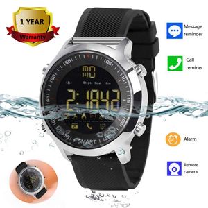 Reloj inteligente Bluetooth impermeable Smartwatch Reloj Deportivo Monitoreo activo quemadas Calory cronómetro caminar paso seguimiento de para Androi
