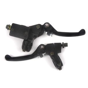 wingsmoto XR50 CRF50 plegable Palanca de embrague Perca y freno Cilindro maestro Kit 7/8" Mango Bar motocicleta Dirtbike Pit Bike plegable universal P
