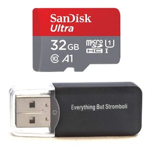 SanDisk 32GB Ultra Micro SDHC Memory Card Bundle Works with Samsung Galaxy Tab A (2017) (2018), Tab Active 2 Cell Phone UHS-I Class 10 (SDSQUAR-032G-G