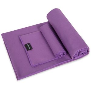Toalla de yoga, absorbente de sudor, antideslizante, toalla de yoga + toalla de mano 2 en 1, de microfibra, súper suave, la mejor toalla de yoga para