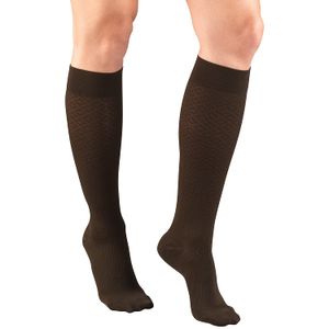 truform de la mujer Patterned Knit Calcetines de compresión, 1976, S, 1, 1
