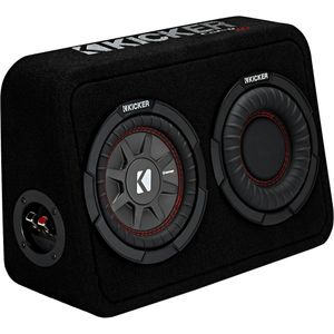 Kicker tcwrt674 comprt 6.75" Subwoofer en perfil delgado Enclosure 4ohm 150 W
