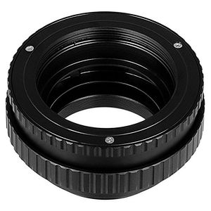 Fotodiox Pro – Adaptador de montura de lente, lente M42 auto-enfoque helicoids – 16 mm a 30 mm para Carl Zeiss, Pentax