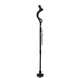 Campbell Posture Cane - Bastón para caminar para hombres, mujeres, dispositivo de movilidad, portátil, ligero, ajustable, de pie automático, plegable,