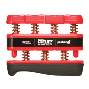 Prohands Gripmaster Hand Exerciser, Finger Exerciser (Hand Grip Strengthener), Spring-Loaded, Finger-Piston System, Isolate and Exercise Each Finger