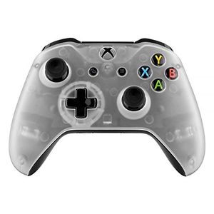 Extremadamente brumoso claro cubierta de la placa frontal suave toque carcasa de carcasa frontal cómodo kit de reemplazo de agarre suave para xbox one
