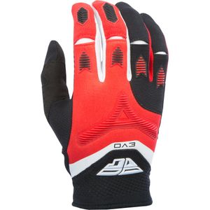 Fly Racing unisex-adult EVA guantes (rojo/negro, jóvenes Grande)