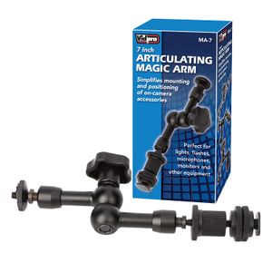 Ajustable Brazo Mágico Articulado de fricción 7 inch para cámara réflex cámara aparejos de pesca, luces LED, flashes, monitores LCD