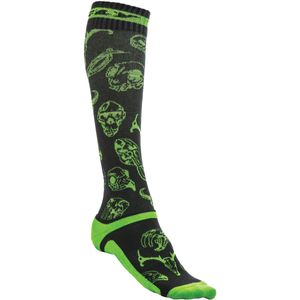 FLY Racing Unisex-Adult Mix Pro Calcetines de grosor (Verde/pequeña/mediana), color negro)